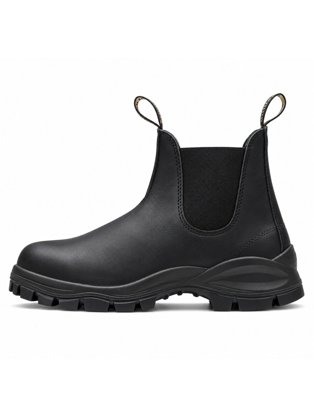 Blundstone Men's Elastic Sided Boots Menโs Size 12 Black Leather Worn Once